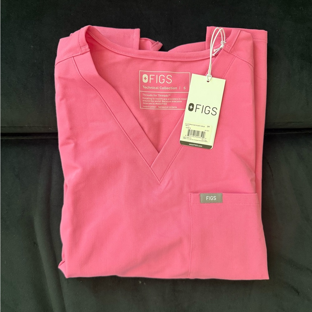 FIGS V-Neck Scrub Top